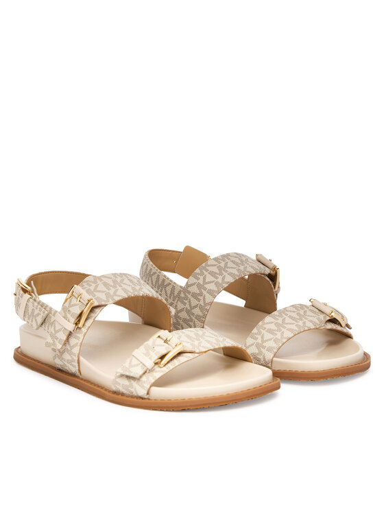 MICHAEL Michael Kors MICHAEL Michael Kors Szandál Nia Flat 40S6NIFS2B Ekru