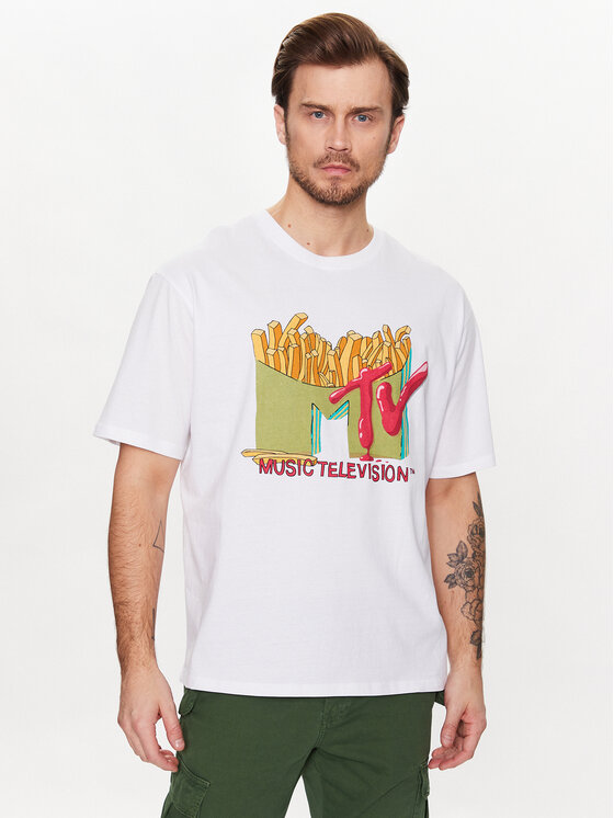 T-shirt Corey 221089 Bianco Boxy Fit