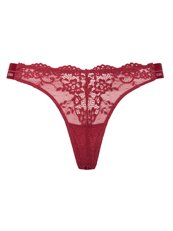 Guess Guess Stringové nohavičky O4YE01 PZ01C Červená