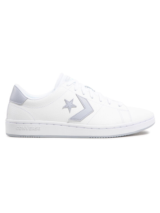 converse all court trainers white