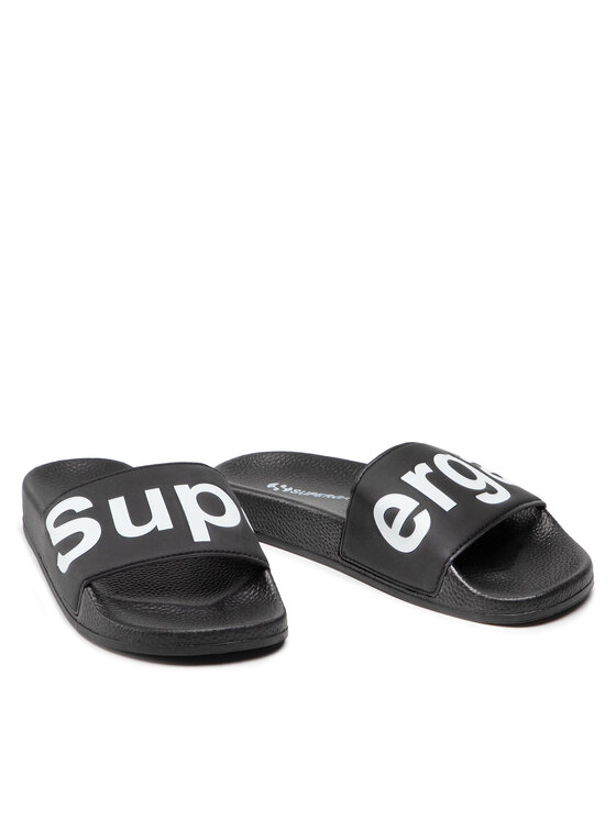 Superga Superga Παντόφλες 1908 Slides Polysoft Μαύρο
