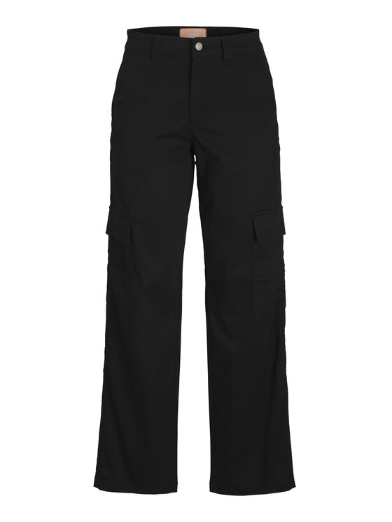 JJXX JJXX Παντελόνι υφασμάτινο 12236946 Μαύρο Regular Fit