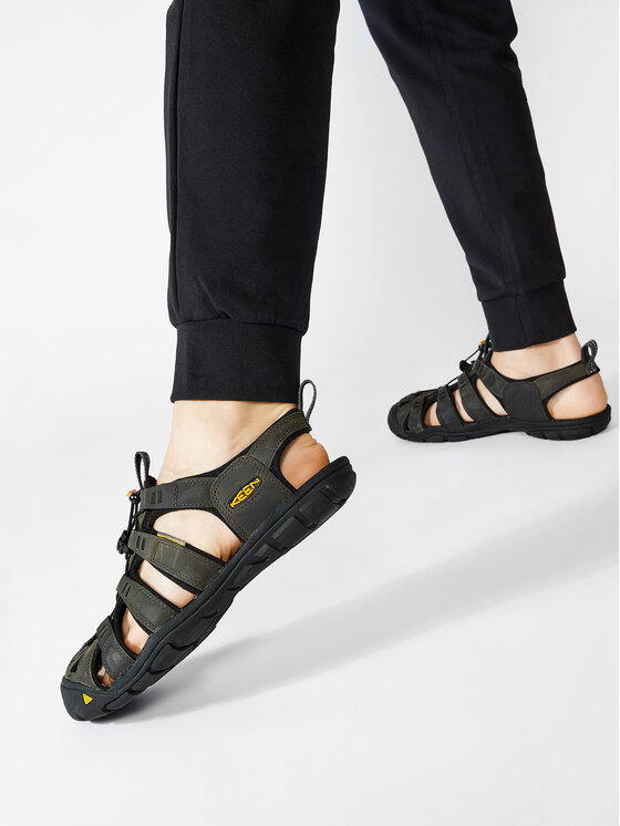 Keen Keen Sandali Clearwater Cnx Leather 1013107 Siva