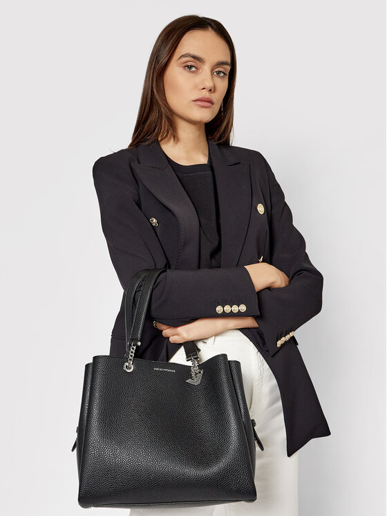 Emporio Armani Emporio Armani Ročna torba Y3D158 YFN6E 81386 Črna