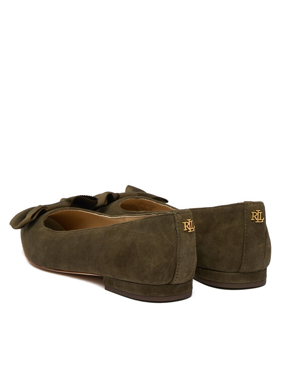 LAUREN RALPH LAUREN LAUREN RALPH LAUREN Baleriny 802955323003 Zielony
