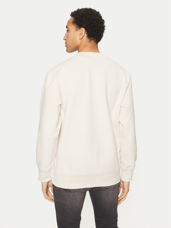 Calvin Klein Jeans Calvin Klein Jeans Majica dugih rukava Interlock J30J326754 Écru Regular Fit