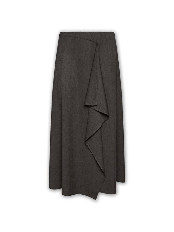 Elena Mirò Elena Mirò Gonna midi 1044P000055N023 Grigio A-Line Fit