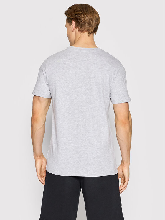 4F 4F T-Shirt H4L22-TSM352 Szary Regular Fit