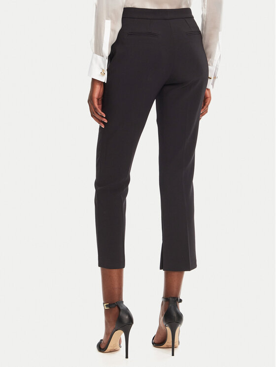 Elisabetta Franchi Elisabetta Franchi Παντελόνι chino PA-098-52E2-V320 Μαύρο Regular Fit