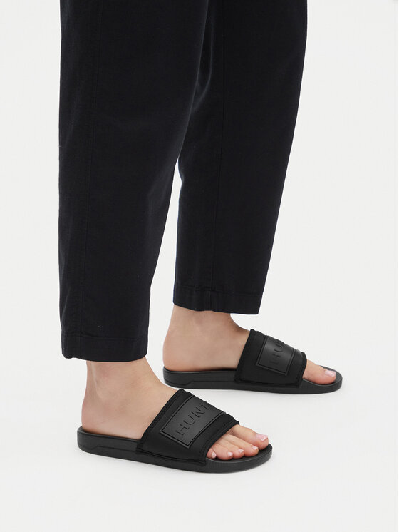 Hunter Hunter Şlapi W-865993 Negru