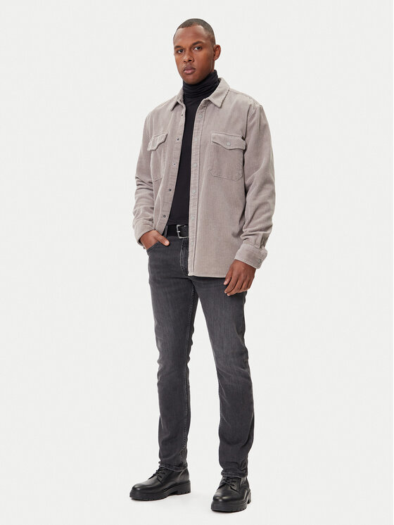 Lee Lee Τζιν Rider 112363851 Μαύρο Slim Fit