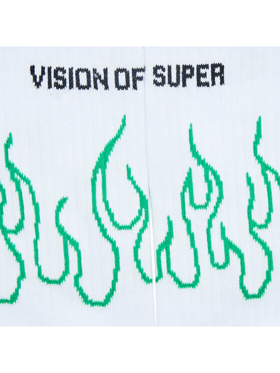 Vision Of Super Vision Of Super Skarpety wysokie unisex VSA00169CZ Biały