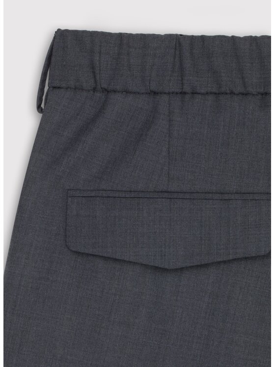 Pako Lorente Pako Lorente Spodnie materiałowe P25SF-WX-013 Szary Classic Fit