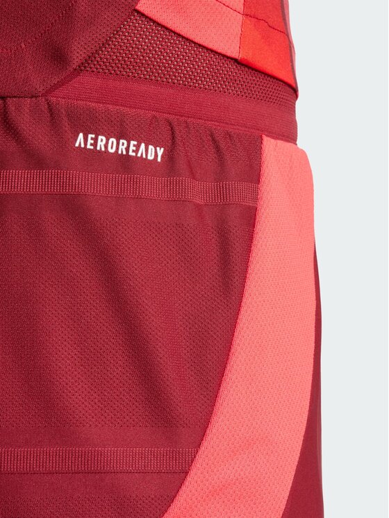 adidas adidas Szorty sportowe 143737 Czerwony Regular Fit