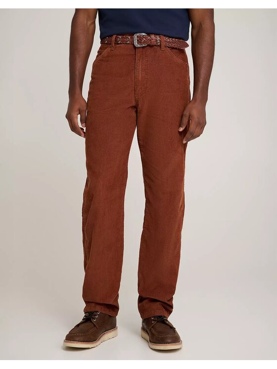 Wrangler Wrangler Jeansy 13MWZ Brązowy Straight Leg
