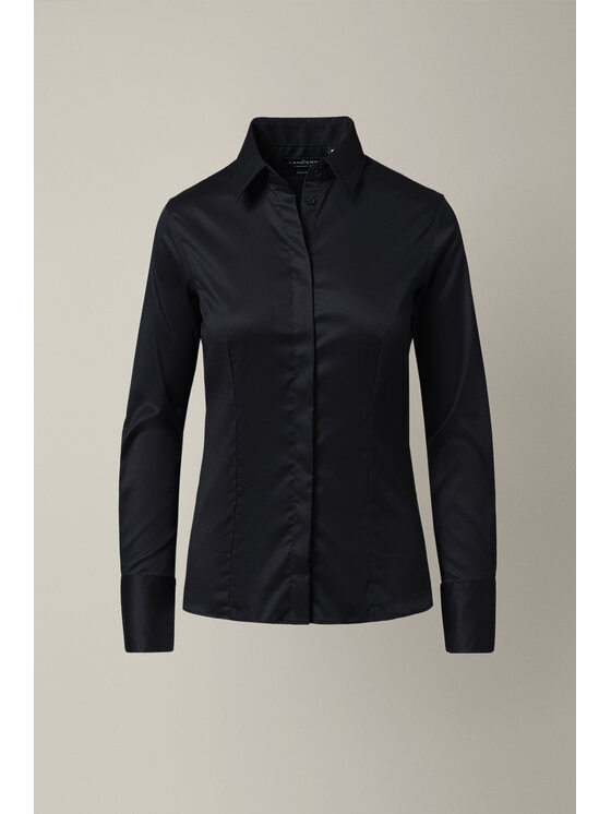 Lancerto Lancerto Koszula Dionisia Regular Czarna KO073126000014 Czarny Regular Fit