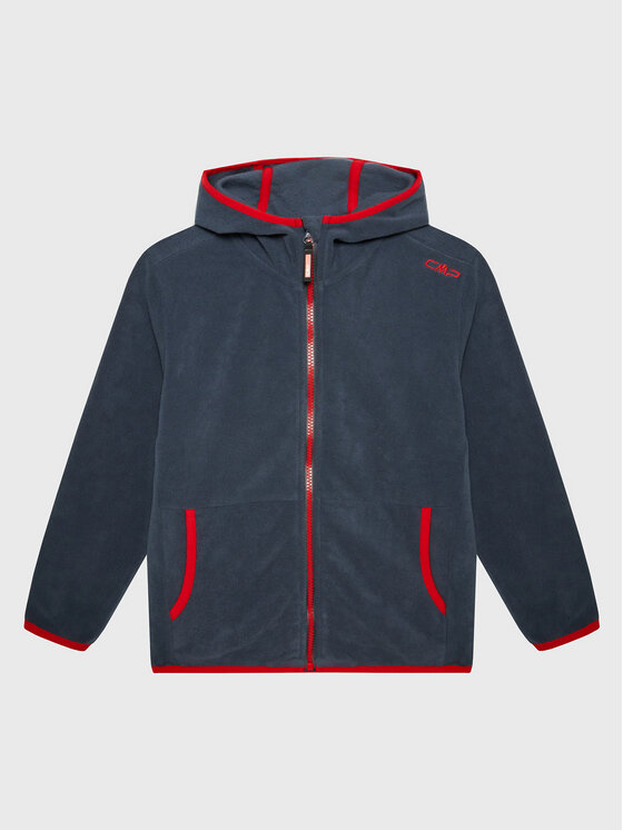 CMP CMP Флісовий реглан 32H1384 Сірий Regular Fit