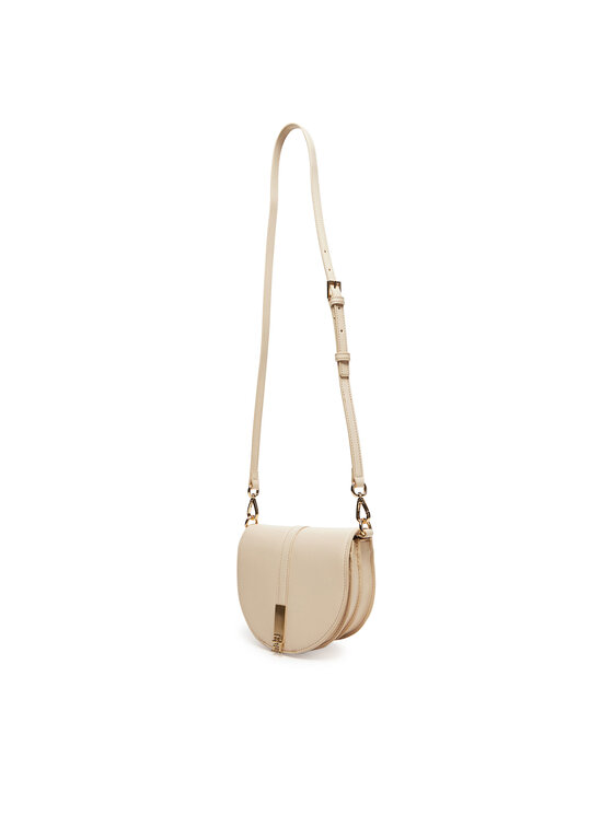 Tommy Hilfiger Tommy Hilfiger Ročna torba Th Heritage Saddle Bag AW0AW17164 Écru