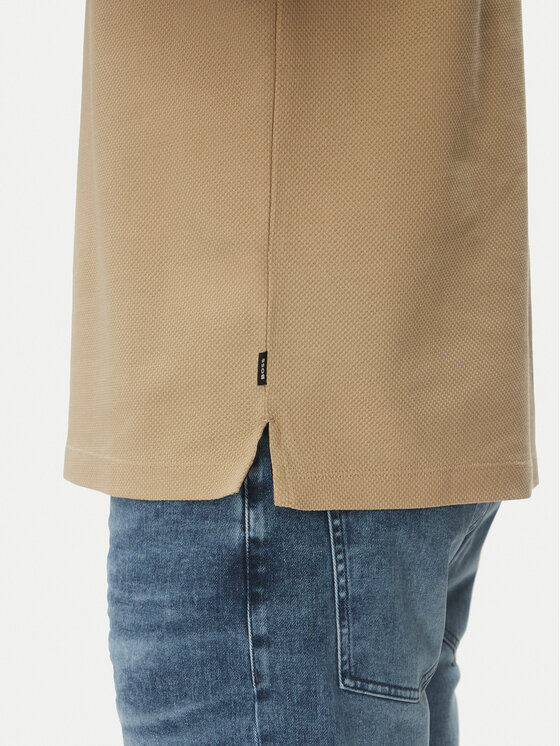 BOSS BOSS Póló H-Thompson 59 50524998 Bézs Regular Fit