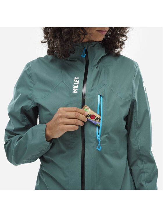 Millet Millet Kurtka przeciwdeszczowa Wanaka Light 2.5L Jkt W Zielony Active Fit