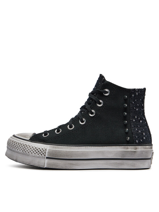 Converse Converse Sneakers Chuck Taylor All Star Lift Platform Chrome A06450C Μαύρο