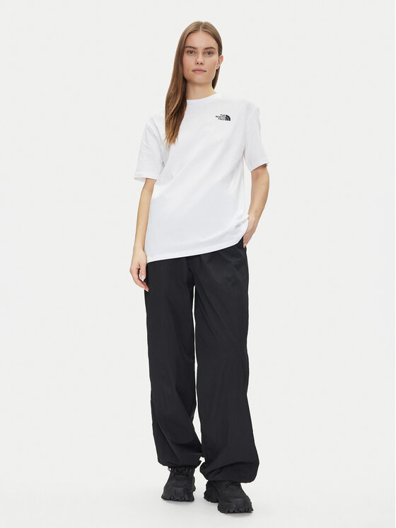 The North Face The North Face T-krekls NF0A87NQFN41 Balts Oversize