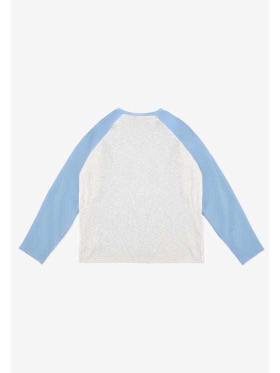 PROSTO. PROSTO. Longsleeve College Niebieski Regular Fit