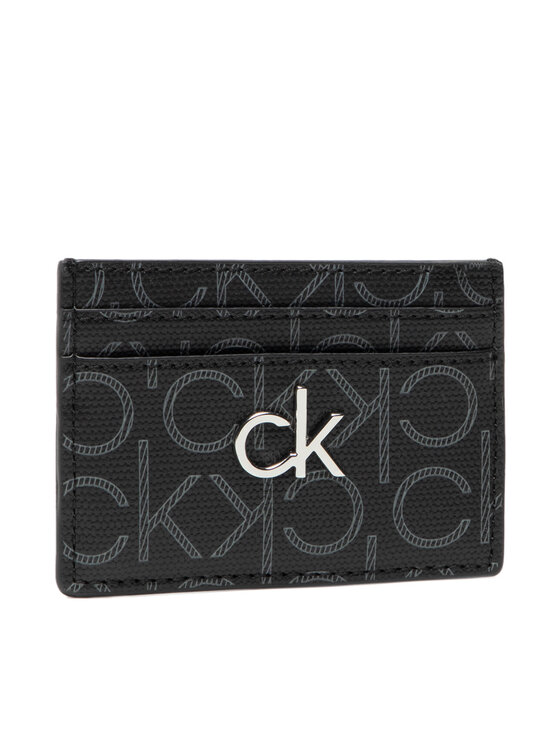 Calvin Klein Etui na karty kredytowe Cardholder Monogram K60K6083300 Czarny Modivo.pl