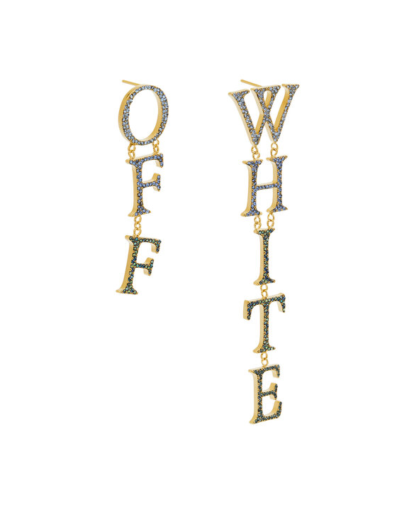 Off-White Off-White Naušnice OWOD207S23MET0028445 Zlatna