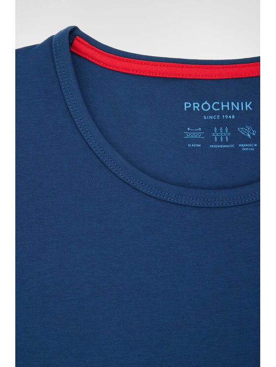 Próchnik Próchnik T-Shirt PM5 TS073124000028 Niebieski Regular Fit