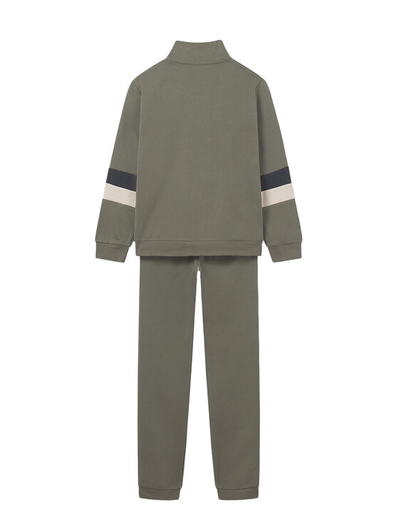 Mayoral Mayoral Dres 7850 Khaki Regular Fit