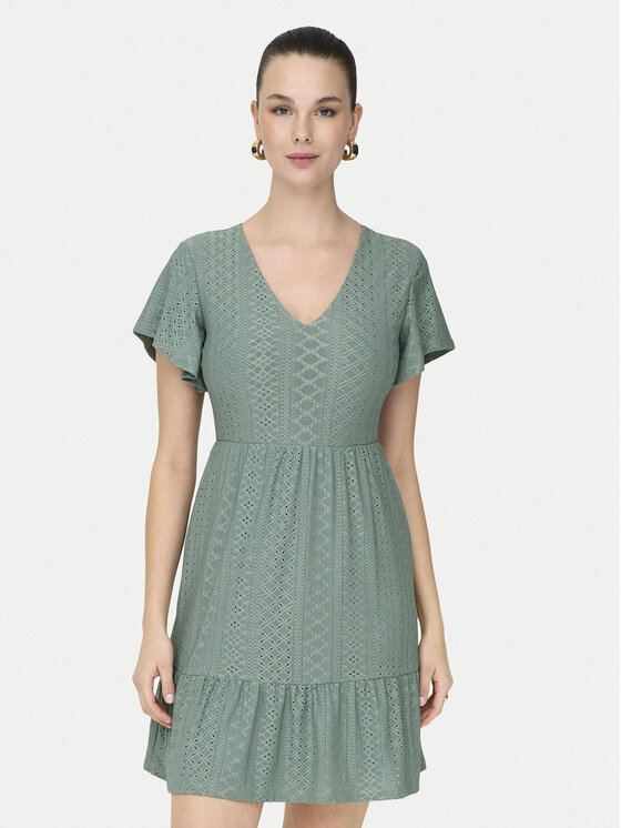 ONLY ONLY Hétköznapi ruha 15289687 Zöld Regular Fit