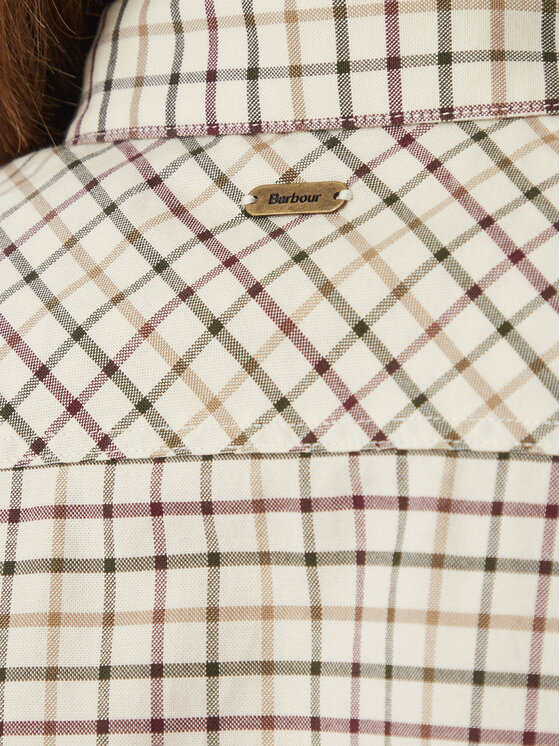 Barbour Barbour Πουκάμισο Woodside LSH1643CR52 Μπεζ Slim Fit