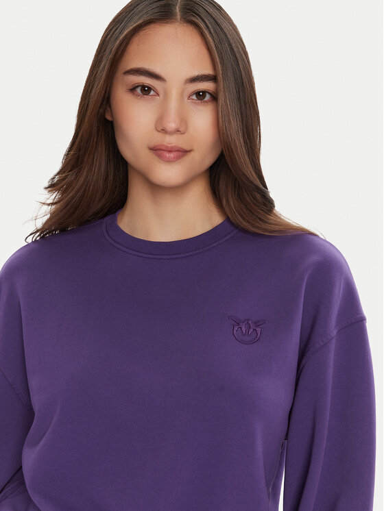 PINKO PINKO Суитшърт Maliardo 105510 A2RB Виолетов Regular Fit