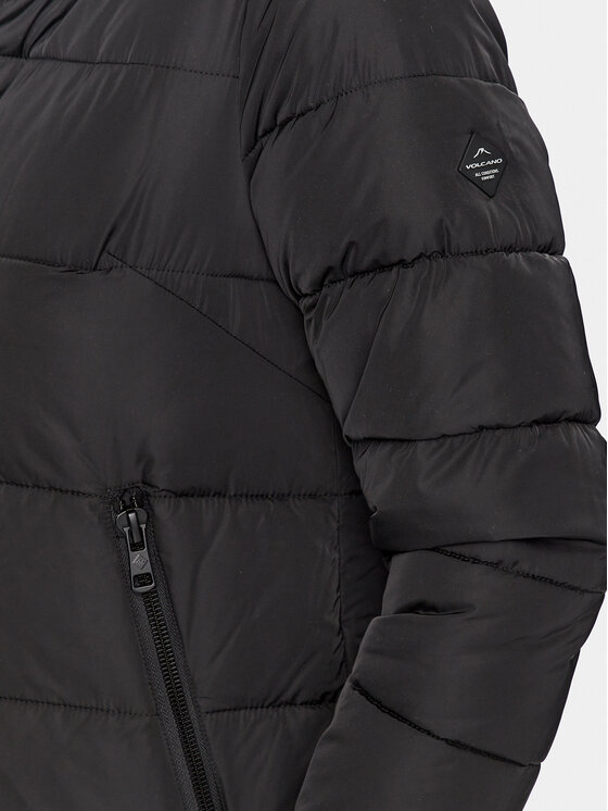 Volcano Volcano Zimné bundy J-Rozali L06248-W24 Čierna Regular Fit