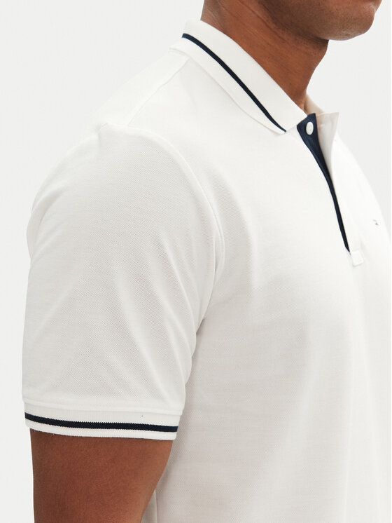 Tommy Jeans Tommy Jeans Polo DM0DM20745 Bijela Regular Fit