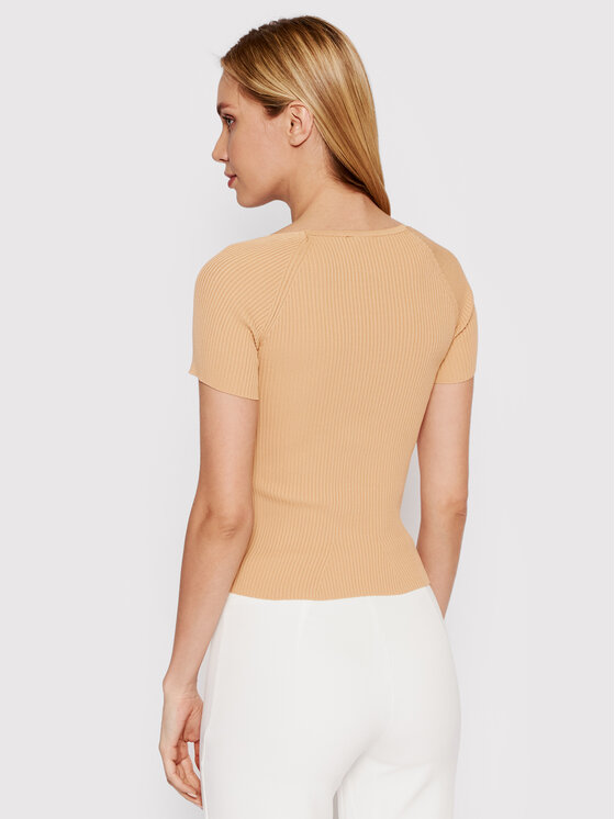 DeeZee DeeZee Palaidinė Julietta BLK003 Smėlio Slim Fit