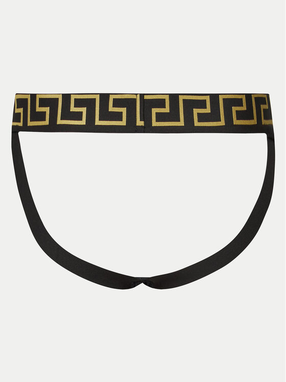 Versace Versace Slipy Jock Strap AUU01017 1A10011 Czarny