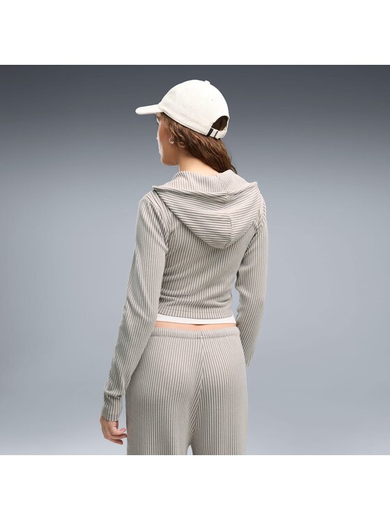 Puma Puma Bluza 636669 Szary Regular Fit