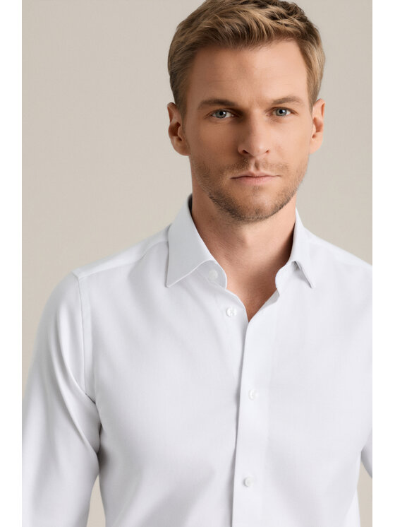 Lancerto Lancerto Koszula Bellini KO073126000050 Biały Slim Fit