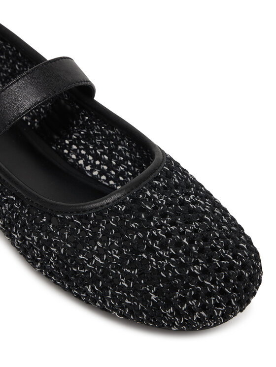 Tommy Jeans Tommy Jeans Balerini Tjw Knitted Ballerina EN0EN03030 Negru