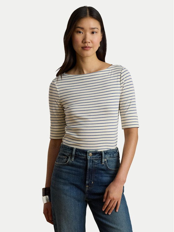 LAUREN RALPH LAUREN Bluză Judy 200P13919005 Crem Regular Fit