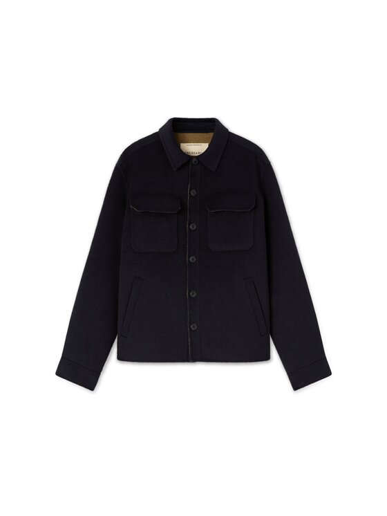 Trussardi Trussardi Cappotto invernale R020M000079N0B4 Blu Regular Fit