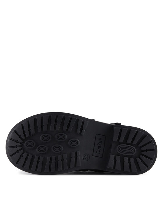 DeeZee DeeZee Półbuty CEO-CS6511-03 Czarny