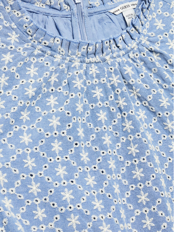 Guess Guess Дънкова рокля J3GK32 WF6Q0 Син Regular Fit