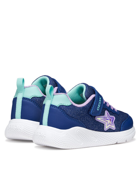 Geox Geox Sneakersy J Sprintye Girl J55FWA 0AS54 C4300 M Granatowy
