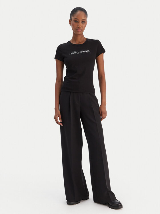 Armani Exchange Armani Exchange T-shirt XW002038 AF10356 UC001 Nero Slim Fit