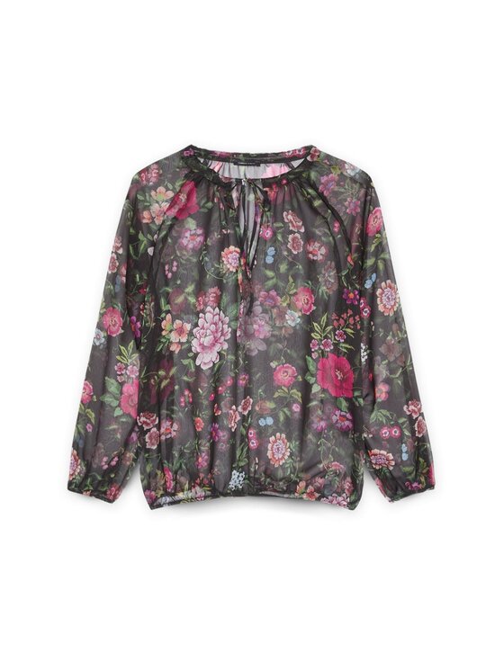 Fiorella Rubino Fiorella Rubino Blusa 2818T002332N0Z3 Nero A-Line Fit