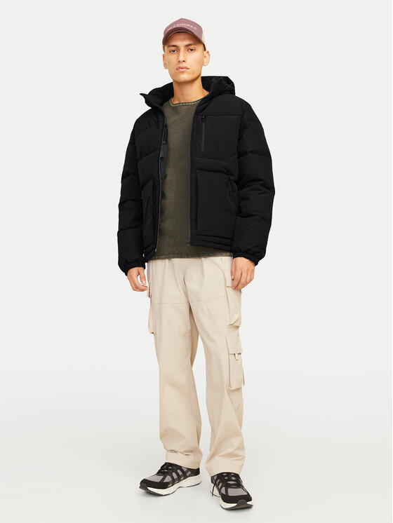 Jack&Jones Jack&Jones Зимно яке Otto 12258416 Черен Regular Fit