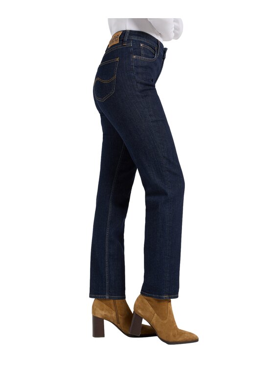 Lee Lee Jeansy 112372650 Granatowy Regular Fit
